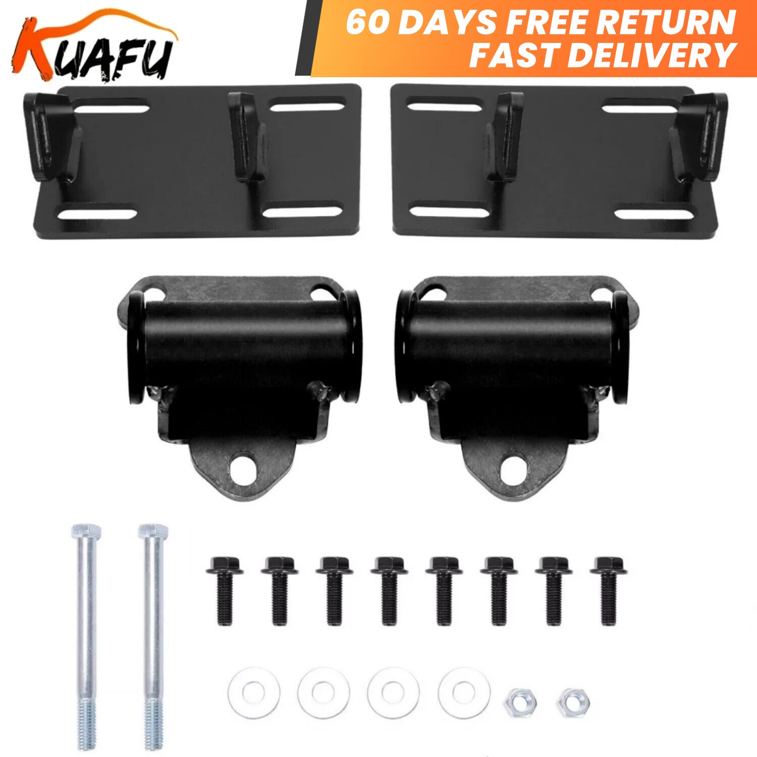 For 82-05 Sonoma S10 Swap Motor Engine Mounts V8 Kit LS15 LS1 LS2 LS6 #14005KU