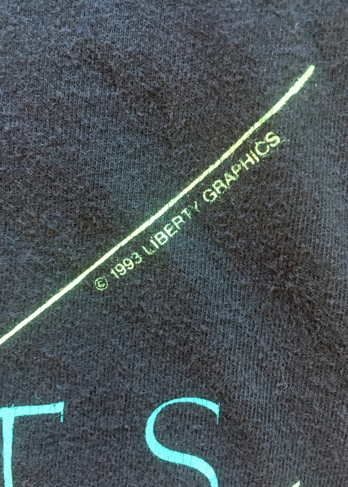 Vintage 1993 Solar Orbits T-shirt L USA Planets Liberty Graphics Single Stitch