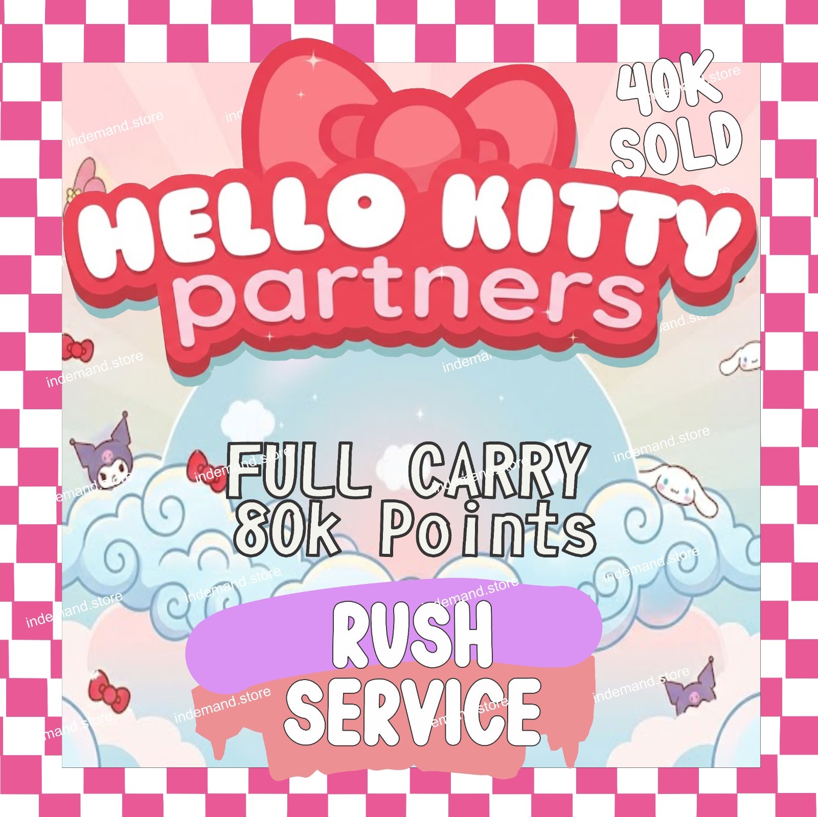 ✅ONLINE NOW🔥⚡️RUSH SERVICE⚡️HELLO KITTY PARTNERS , on March FULL CARRY