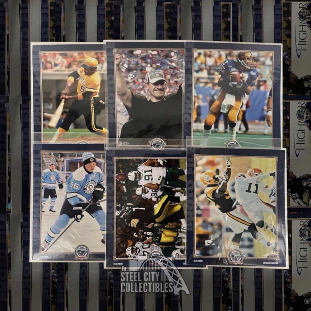 Pittsburgh Pirates, Steelers, Penguins And More 8x10 Photofile 50-Photo Lot