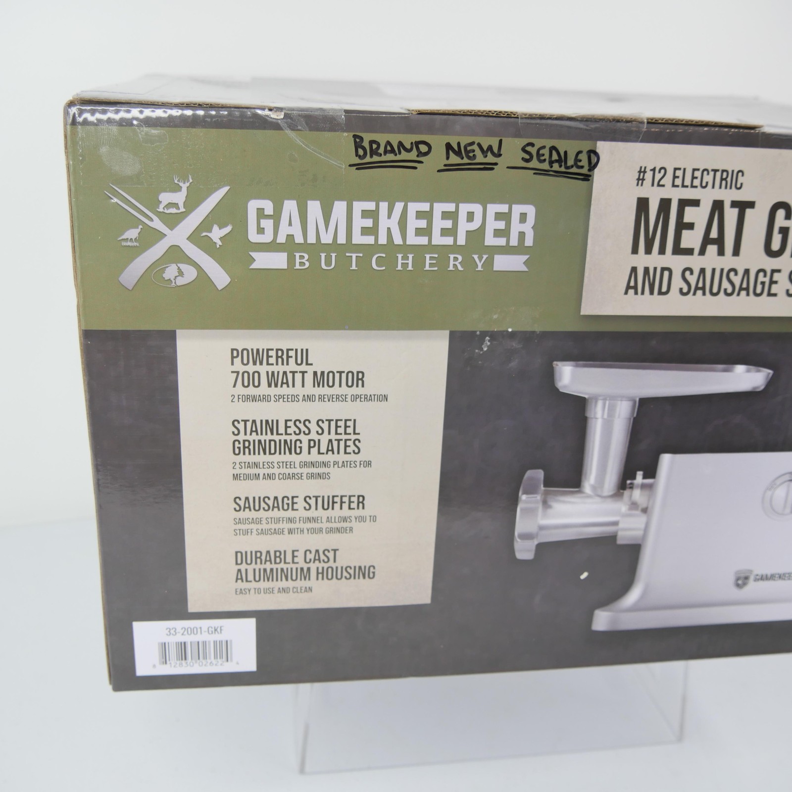 Gamekeeper Butchery #12 Electric Meat Grinder Sausage Stuffer 700W 33-2001-GKF