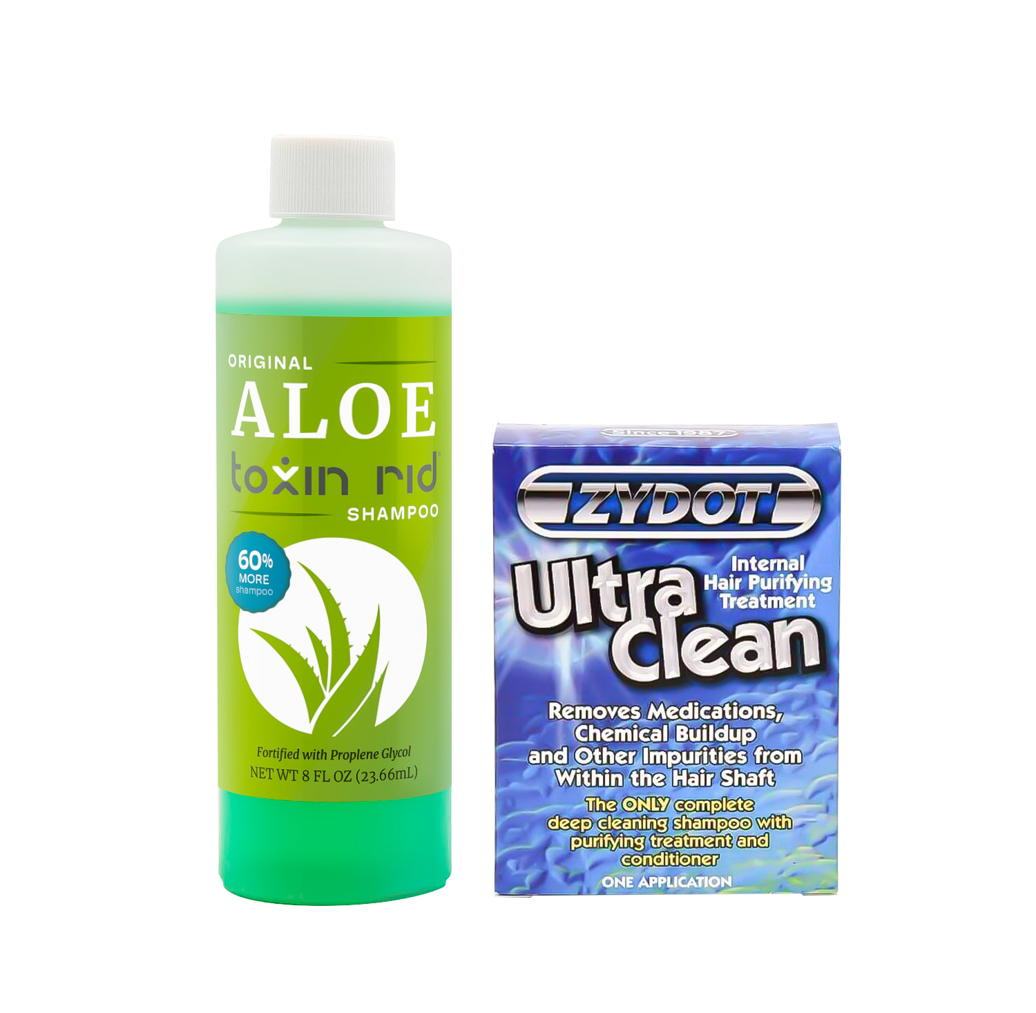 Original Aloe Toxin Rid Shampoo + Zydot Ultra Clean - Manufacturer Direct