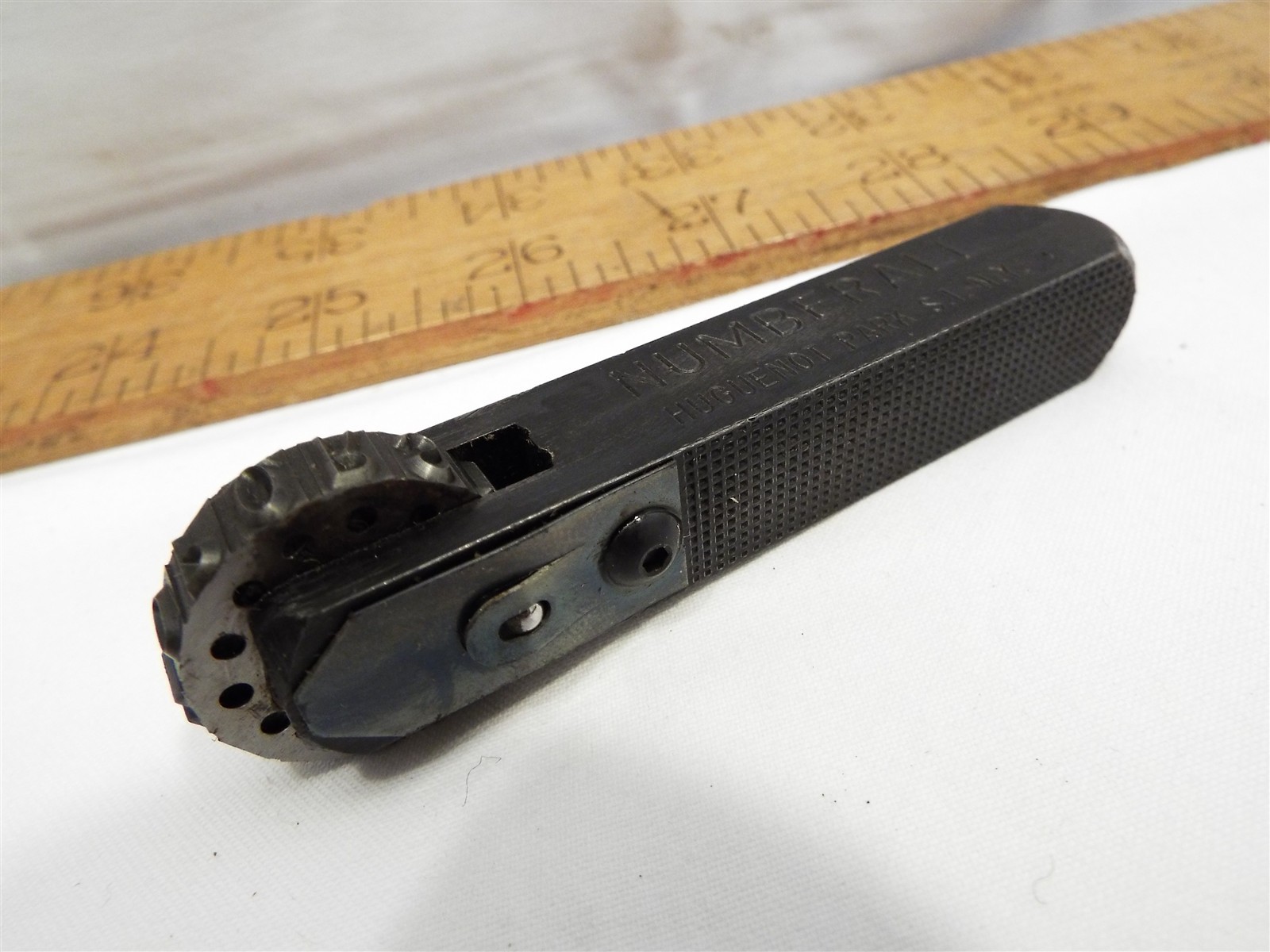 Set Numberall Marking Stamp Tool Hammer Punch 3/16" Rotary Number Letter Tool