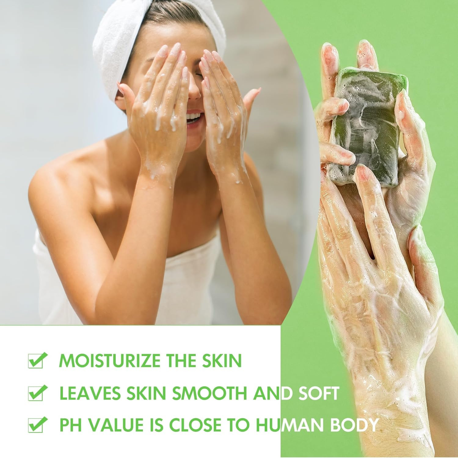 2 LB Glycerin Soap Base Pre-Cut Moisturizing Natural Base Melt and Pour DIY Hand