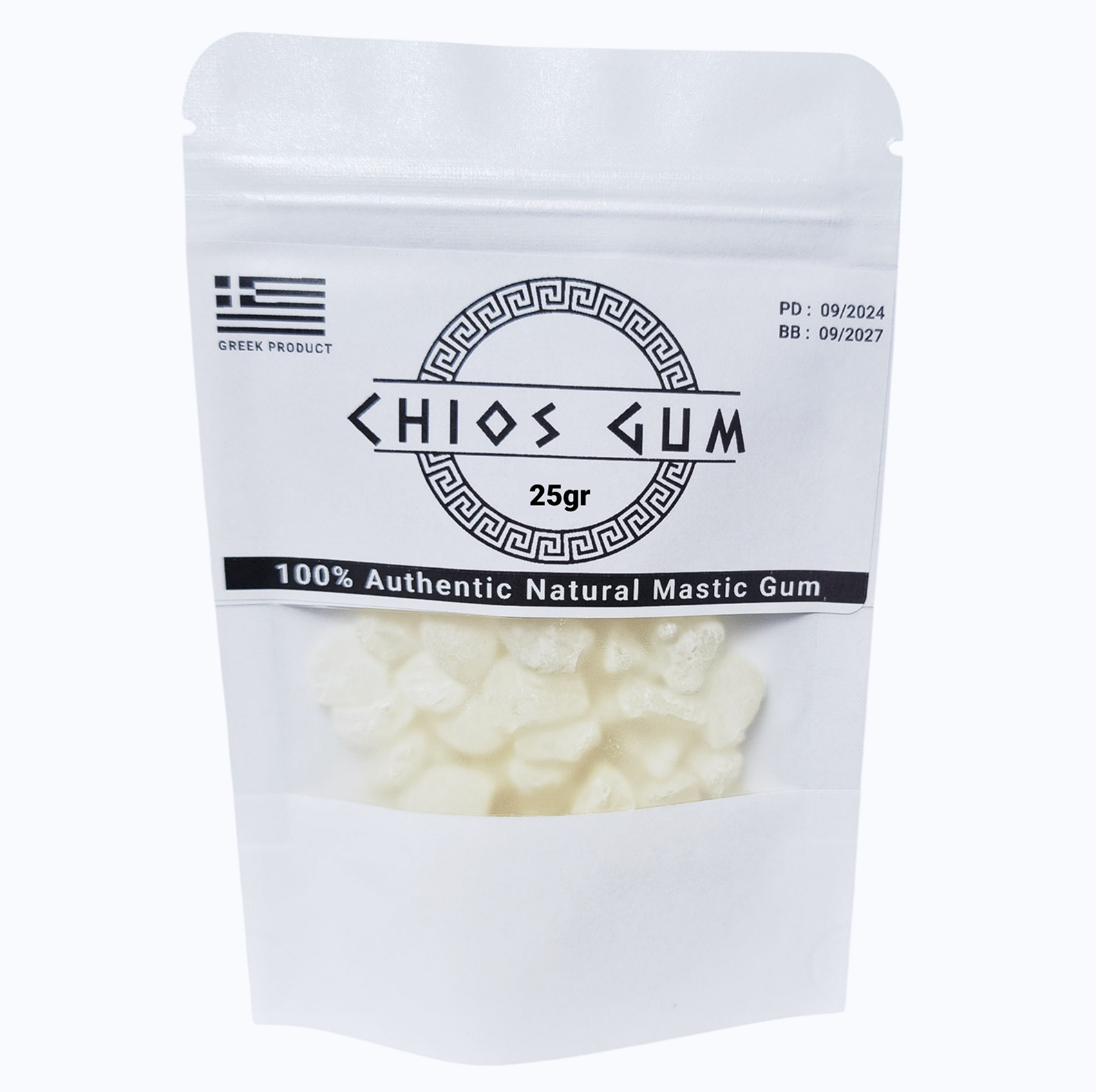 TOP GRADE Organic MASTIC GUM 25Gr (0.88Oz)  Greek Chios Mastica Masticha Mastixa
