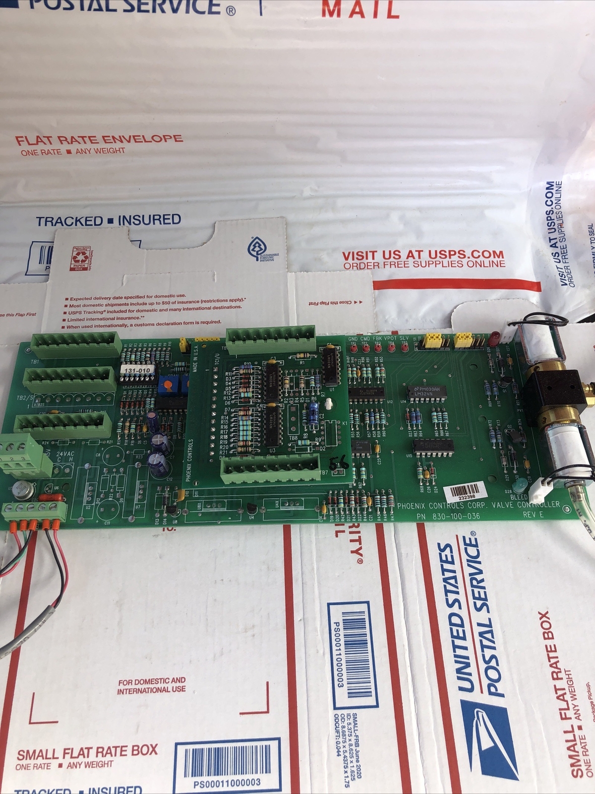 Phoenix Controls 830-100-036 Valve Controller Rev E