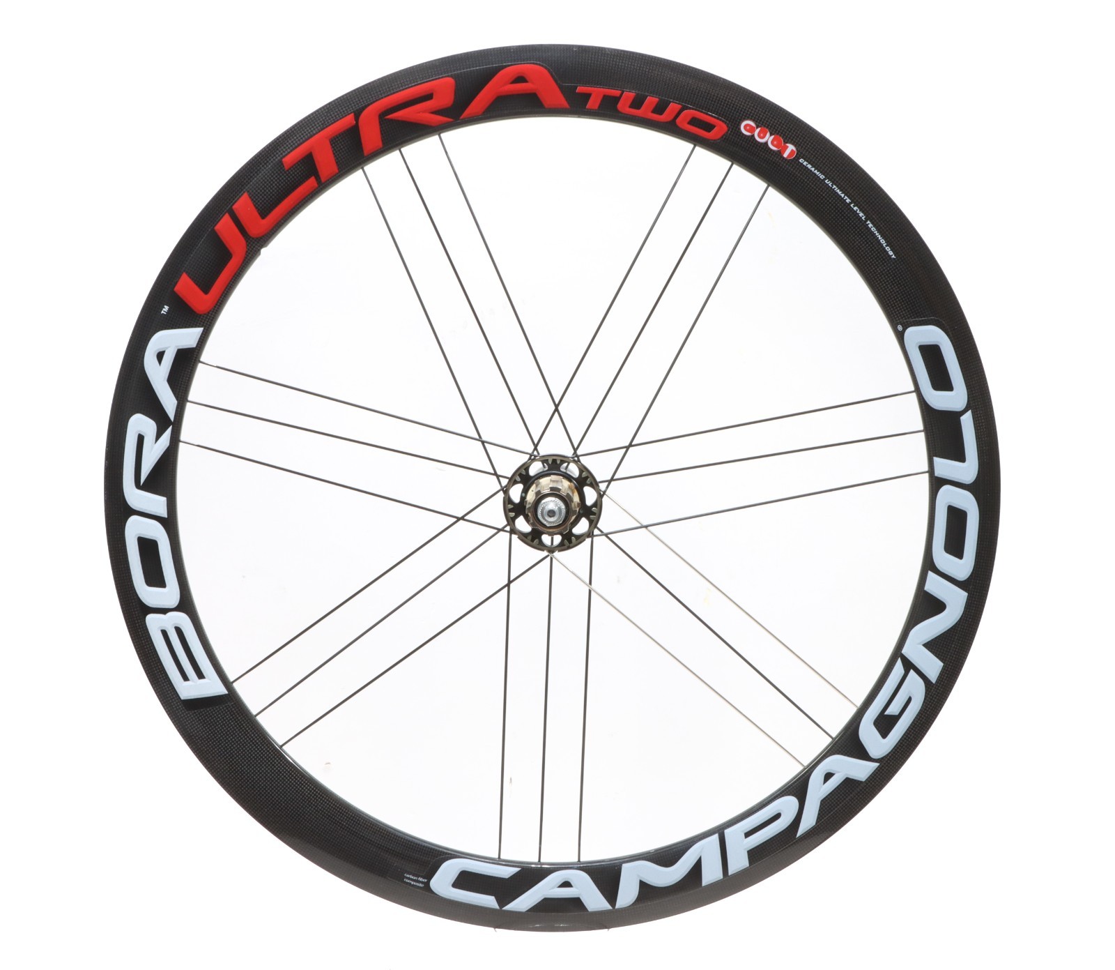 Campagnolo Bora Ultra TWO Carbon TUBULAR Wheelset Campy Freehub RIM QR 2012 NEW