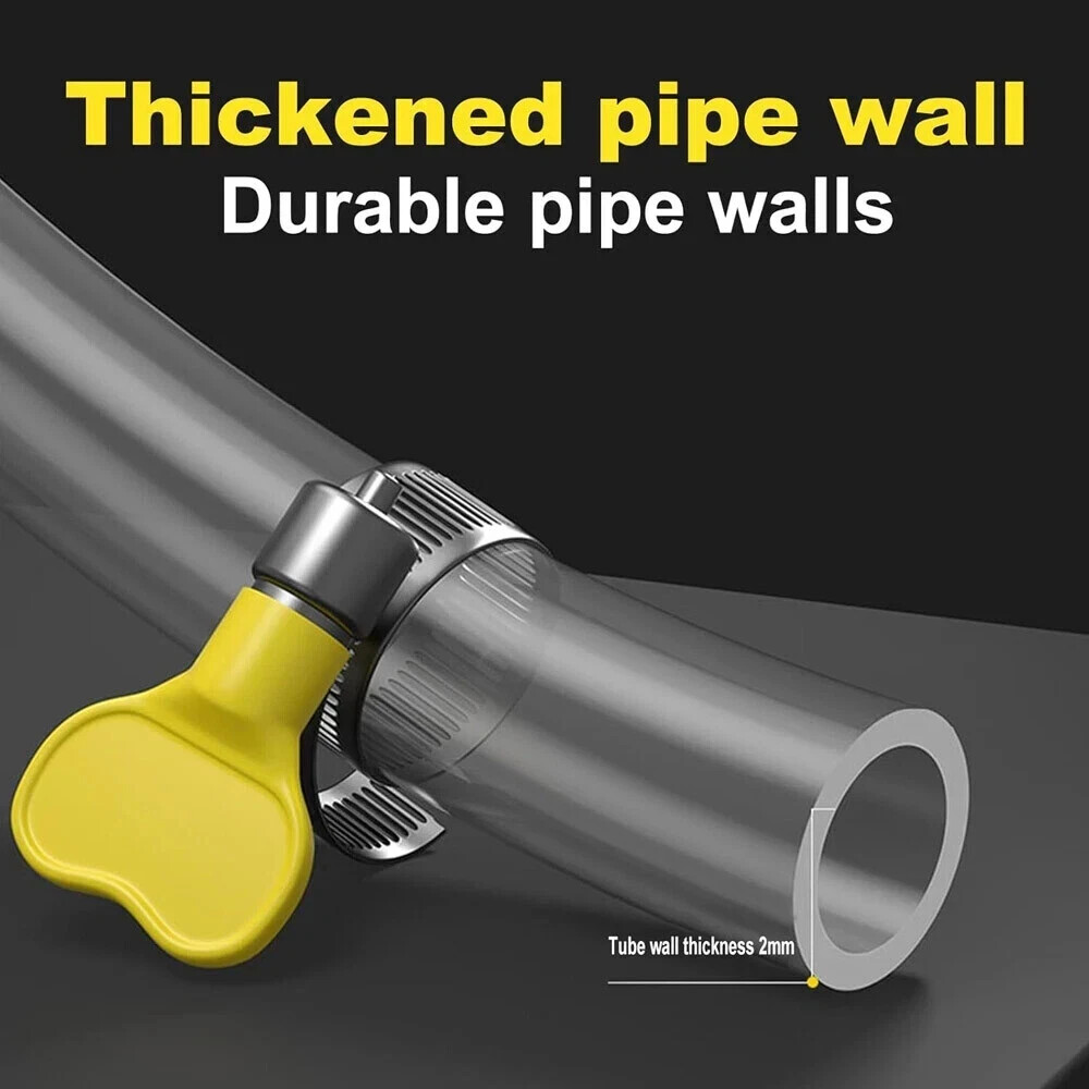 Siphon Hose Hand Pump Portable Manual Fuel Transfer Pump