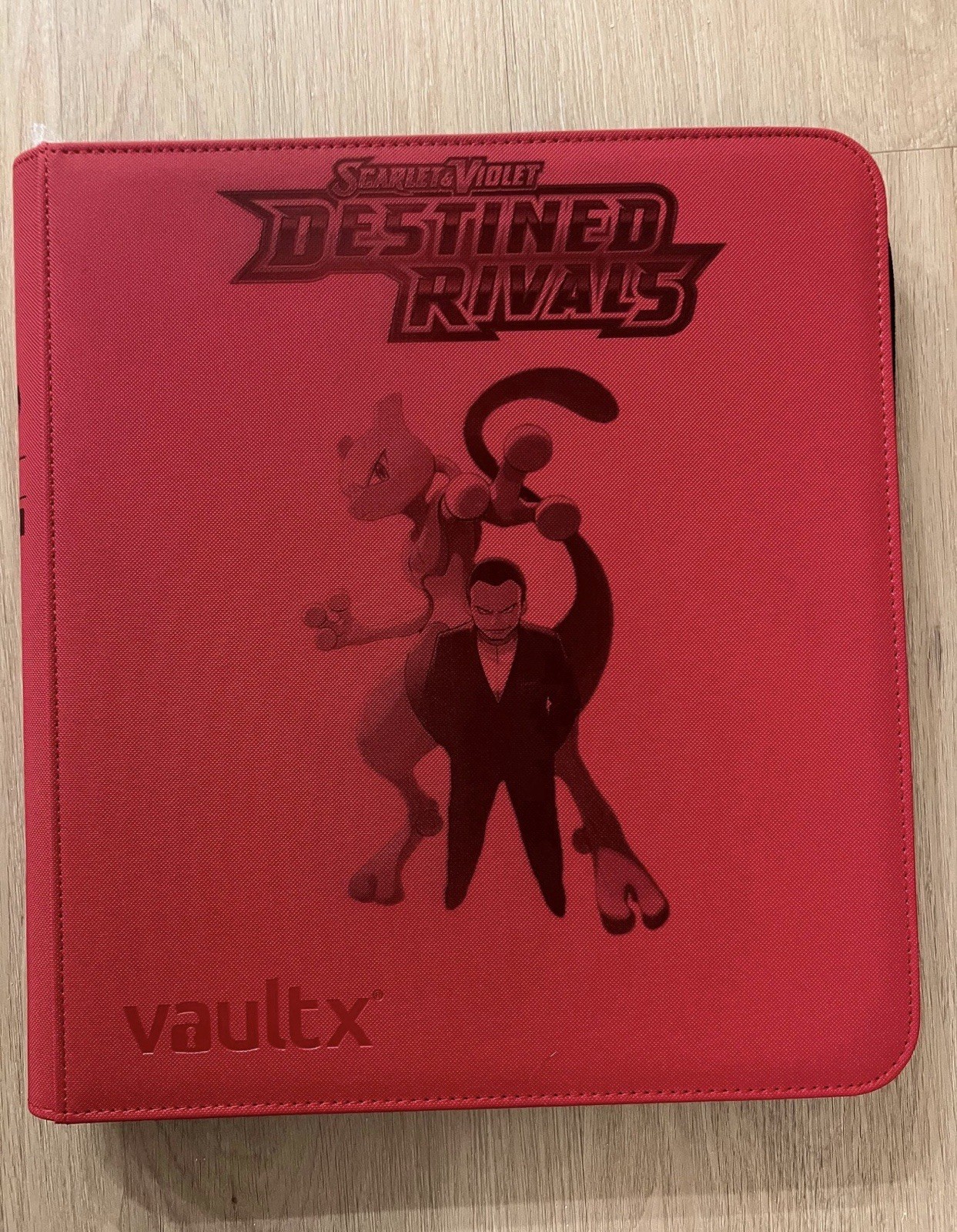 Destined Rivals Red Vault X 12 Pocket Master Set Binder