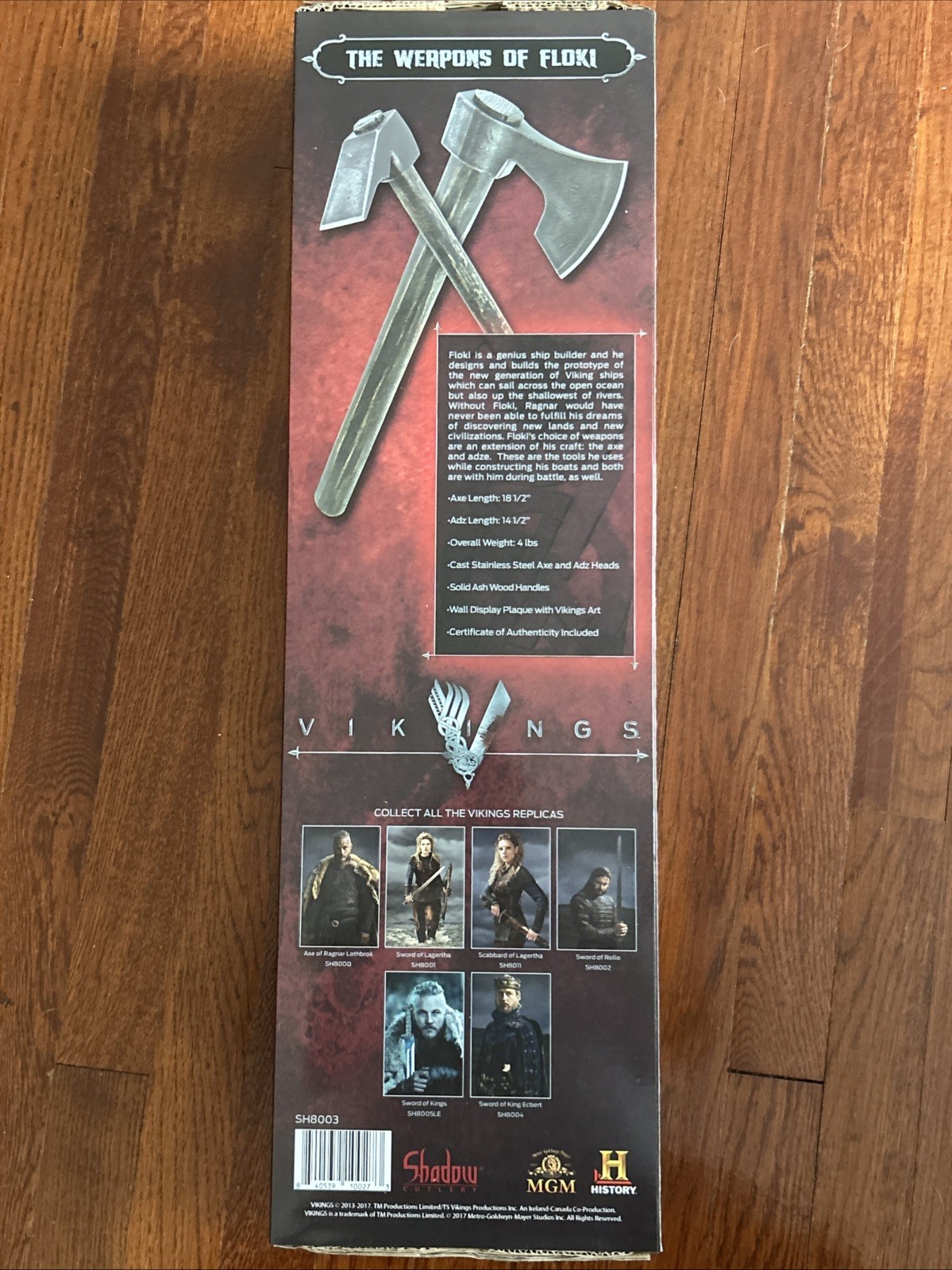 Shadow Cutlery AXE & ADZ Combo Replicas Fully Functional Viking Axes