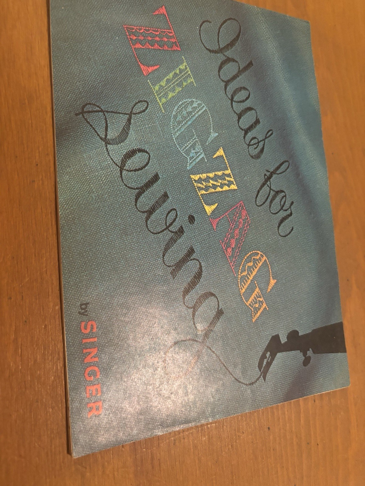 Vintage 1963 Singer Manual Ideas For Zigzag Sewing Booklet EXCELLENT FS