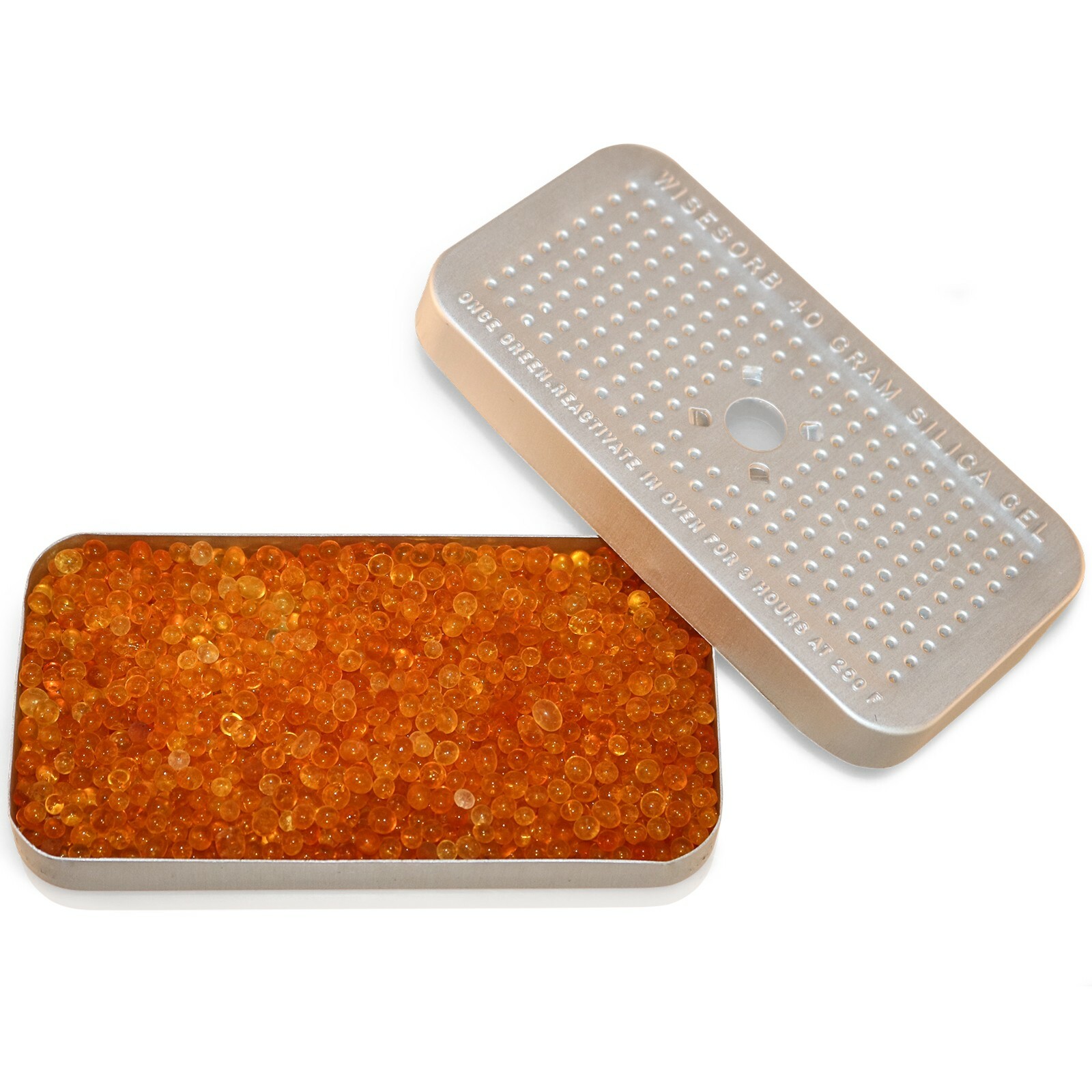 40Gram Silica Gel Canister Reusable Indicating Desiccant Dehumidifier 5 Pack