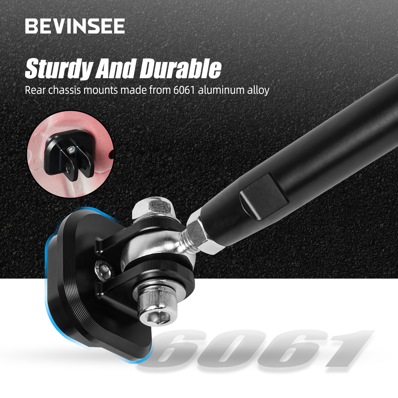 Rear Strut Tower Brace Bar Kit For VW For GTI Golf R MK7 MK7.5 For MQB 2.0T 1.8T