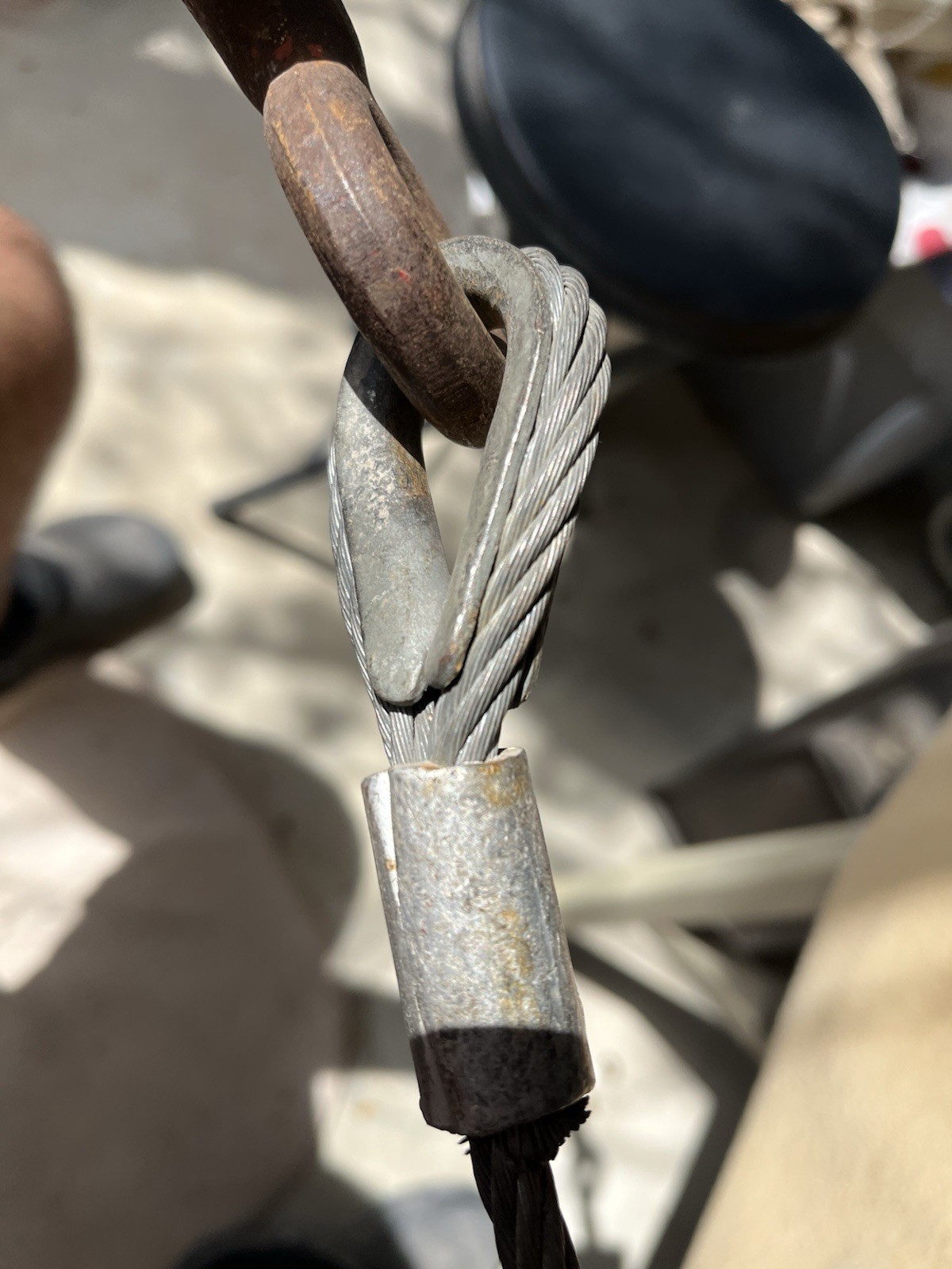 LUG-ALL Model 6000-15 Aluminum Hoist MFG By Lincoln Precision For Lug-All Tested