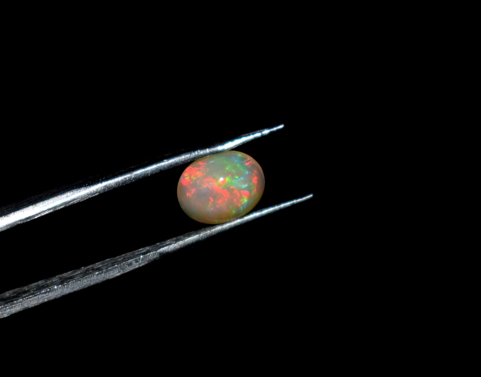 Natural Ethiopian Wello Fire Opal Cabochon Loose Gemstone 6X8mm  A23