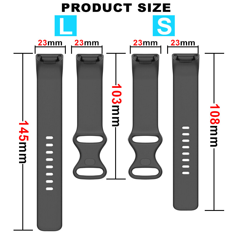 Replacement Silicone Band Strap Wristband For Fitbit Charge 5 Charge 6