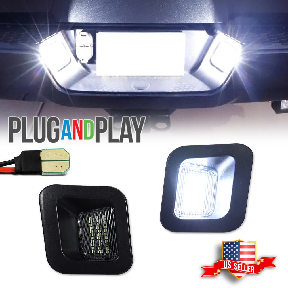LED License Plate Light Rear Bumper Lamp For 03-2022 Dodge Ram 1500 2500 3500 US