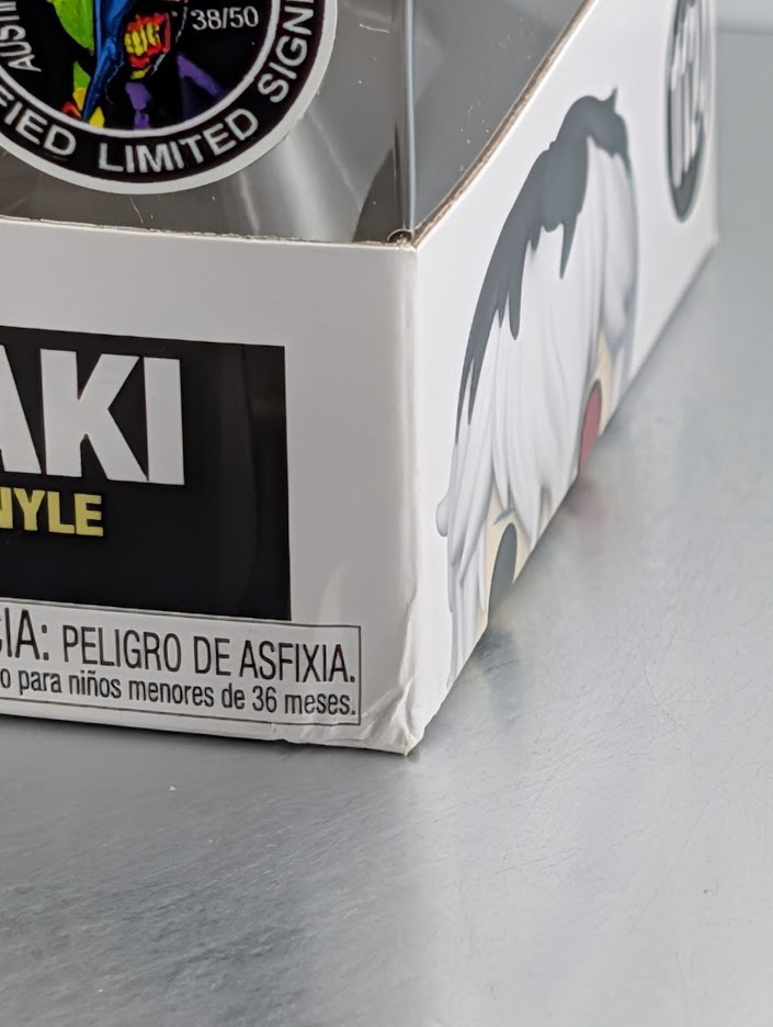 Austin Tindle Signed Toyzilla LE Funko Pop #1124 Haise Sasaki Tokyo Ghoul