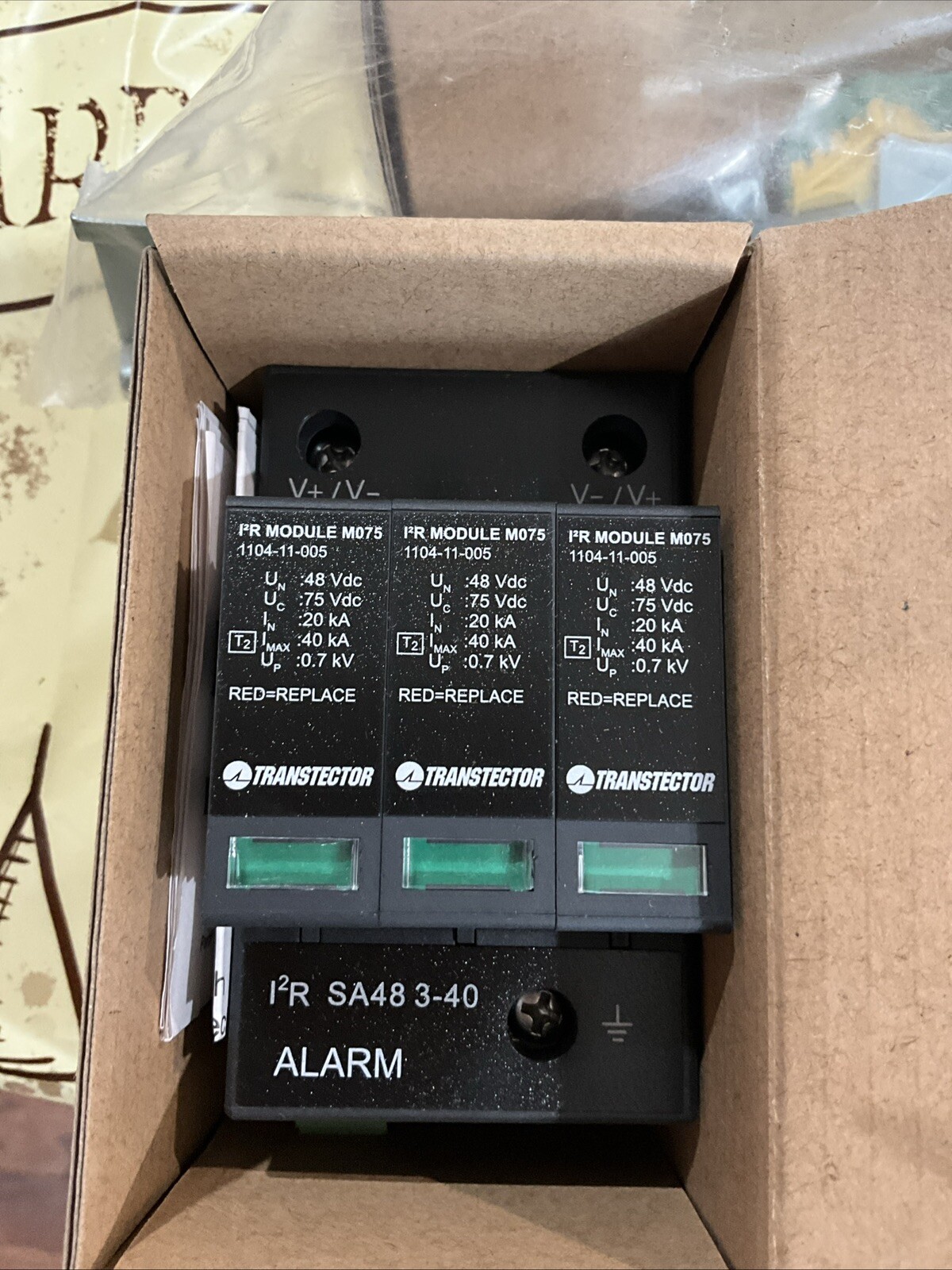 Transtector 1104-11-005 48VDC DC Surge Protector