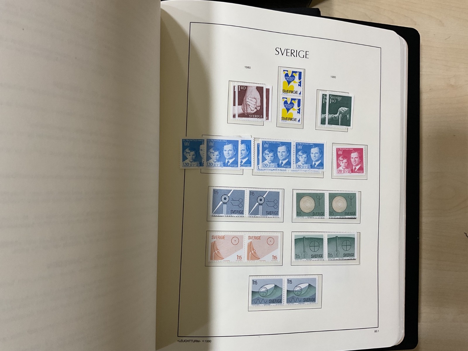 Sweden stamps. 1970 - 2008. 2 Light house albums. G/208*