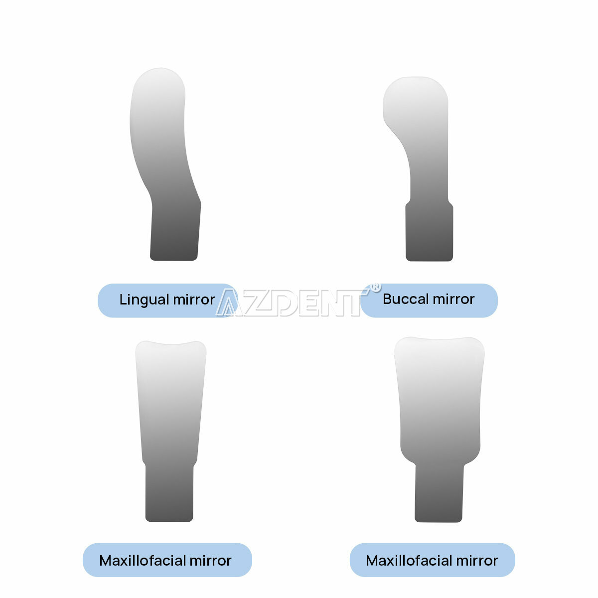 Dental Mirror Automatic Anti-fog Mirrors Oral Photography Reflector