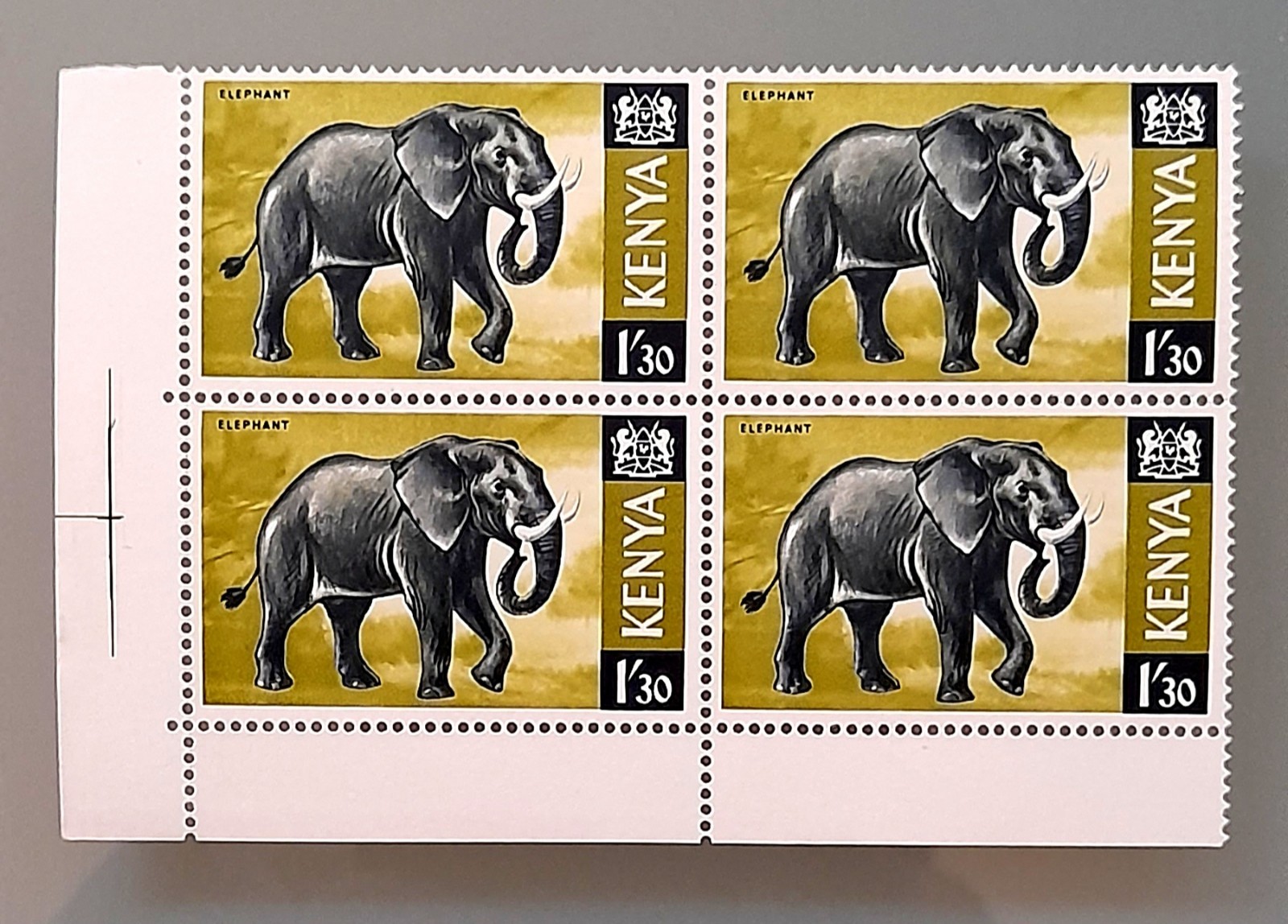 1966-69 Kenya BEAUTIFUL Animals MNH BLOCKS OF 4 of five values HARIASTAMP
