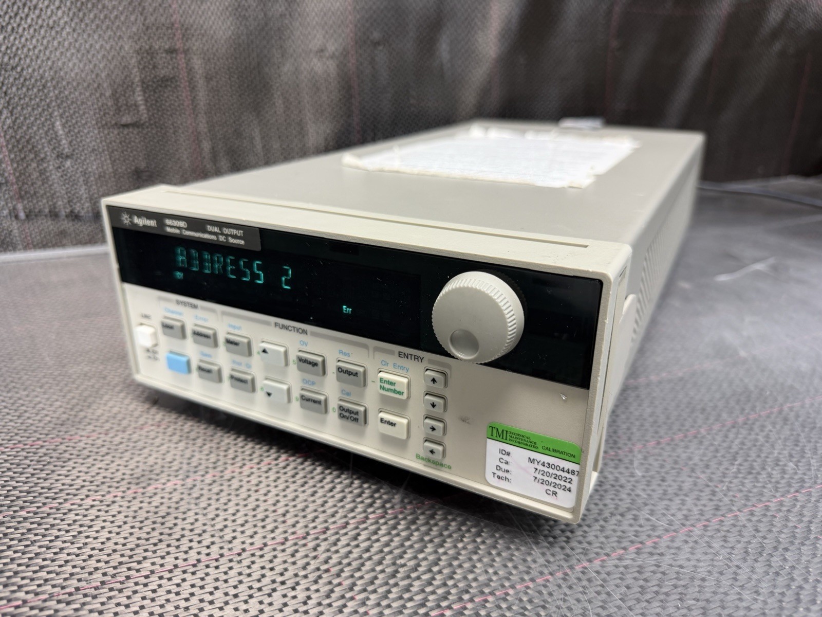 HP Agilent 66309D Dual Output DC Guaranteed Very Good Condition ShipFast