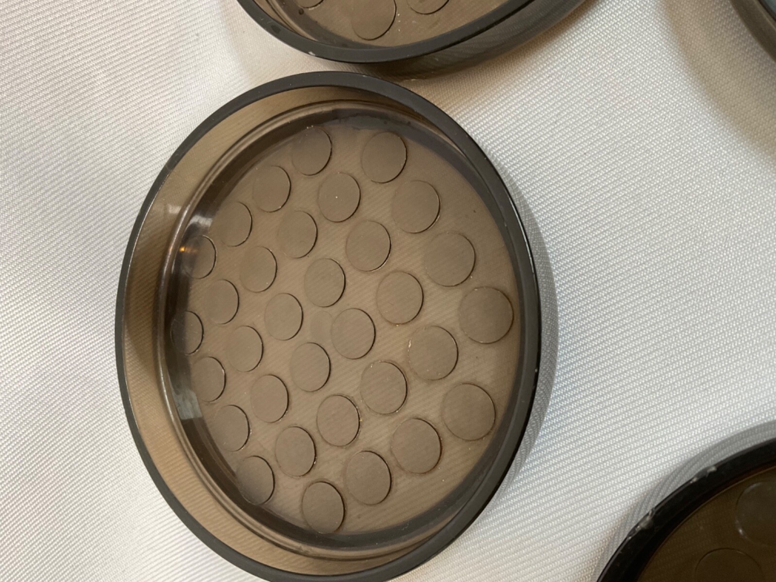 MCM Dansk Coasters Denmark Gray Acrylic 4