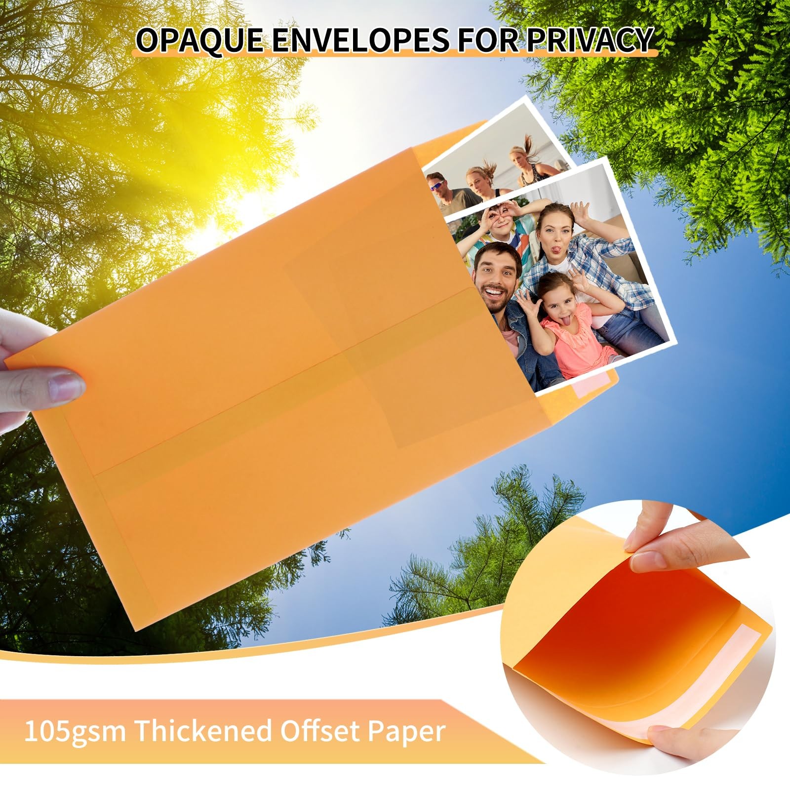 Joyberg 6x9 Envelopes Self Seal, Yellow Envelopes 6x9 Printable, Catalog Mail...