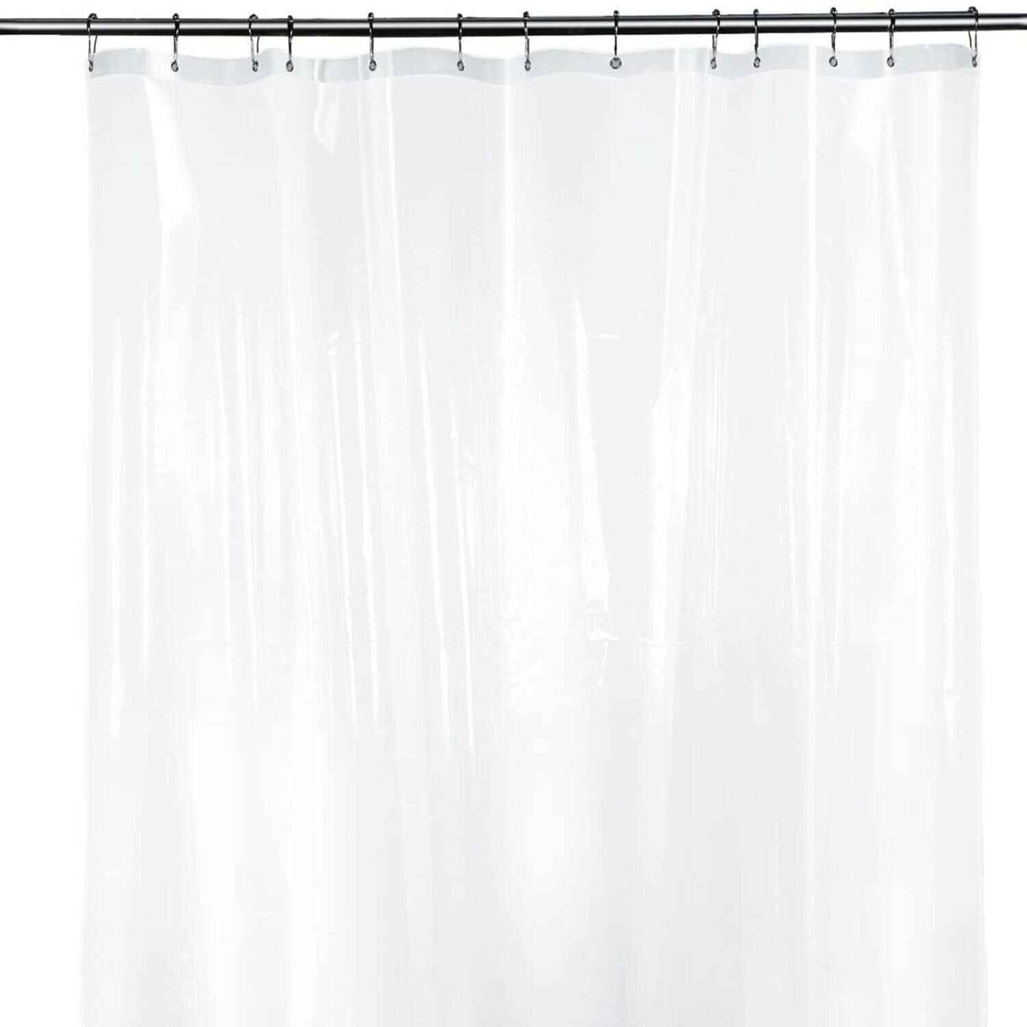 2 PACK SOLID WATER REPELLENT BATHROOM SHOWER CURTAIN VINYL LINER MANY COLORS