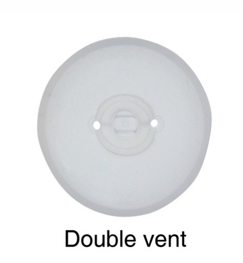 2 Packs Oticon miniFit 10mm Bass Double Vent Domes For Hearing Aids. 20 Total.