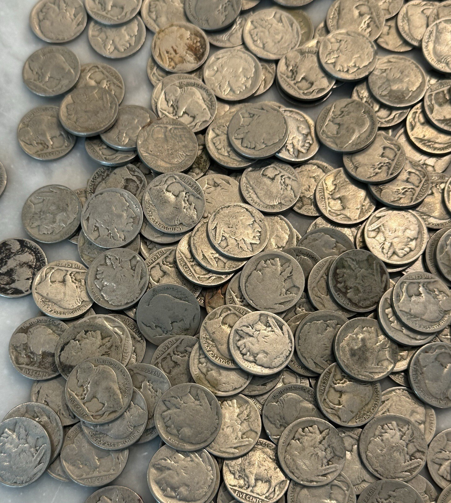 [Lot of 40] Buffalo Nickels No Date / Low Grade - Choose How Many Lots of 40!