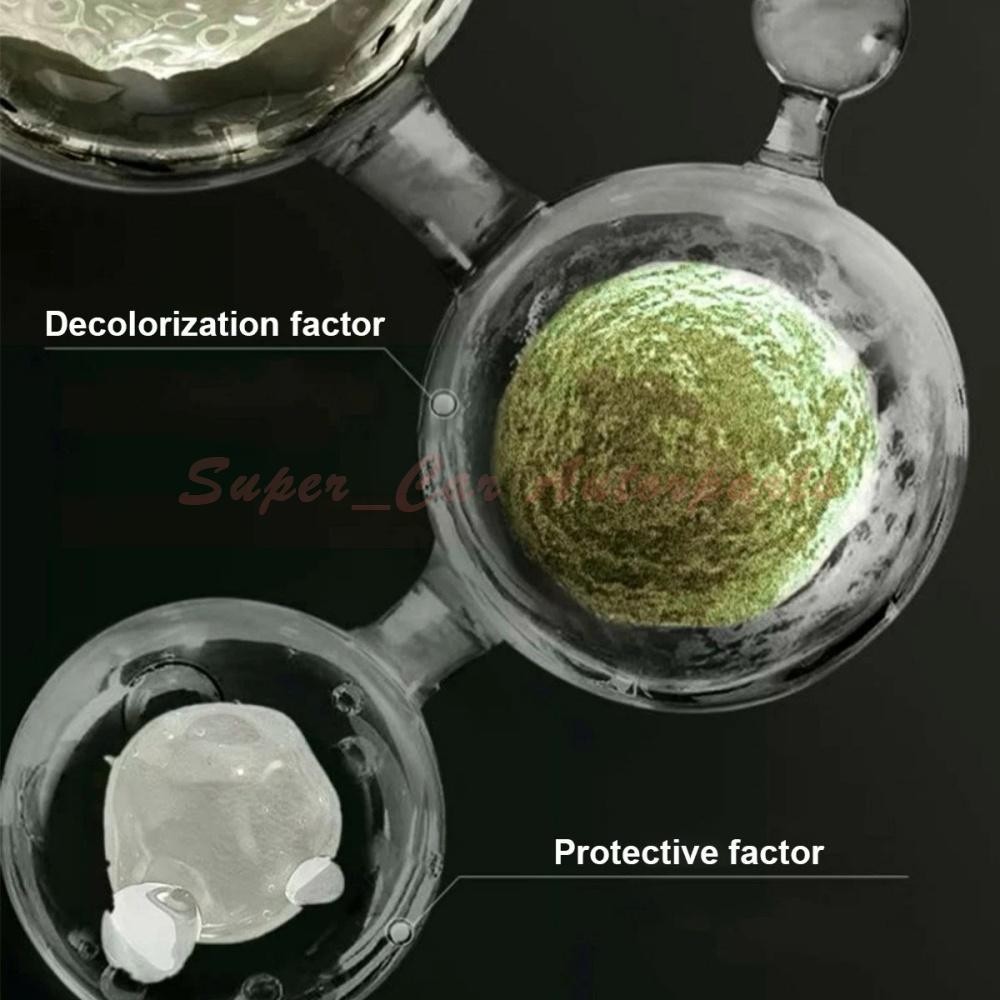 Automotive Headlamp Restoration Fluid Kit 180ml Headlight Polishing Cleaner 2026