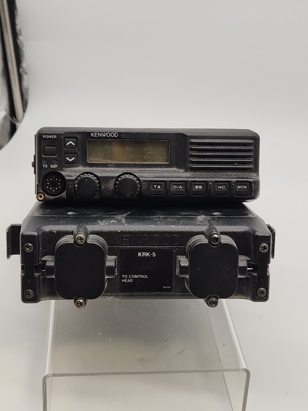 Kenwood TK-790H - Transceiver And Control Head Working Used