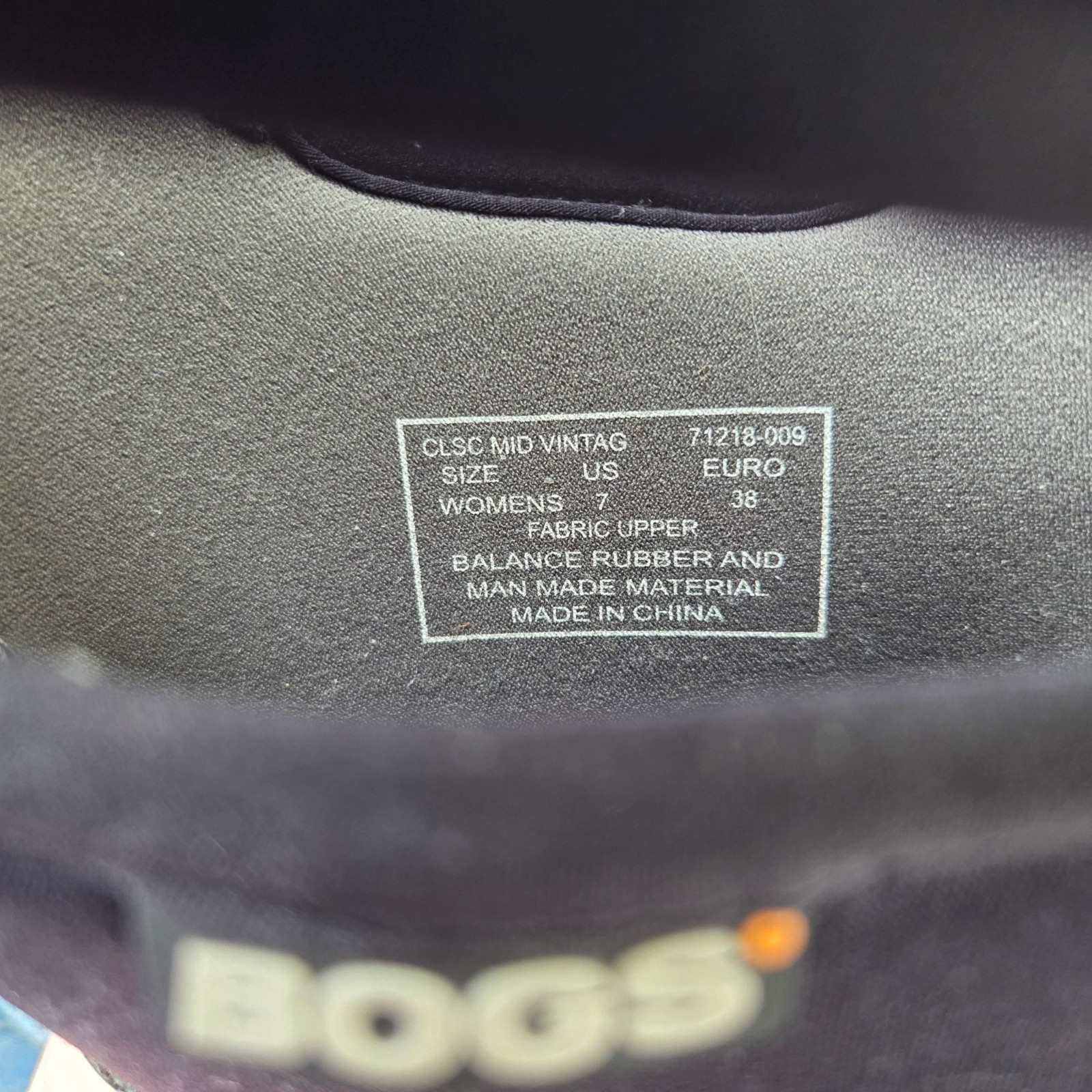 Bogs Women's Classic Mid Vintage Rain Snow Boots Size 7