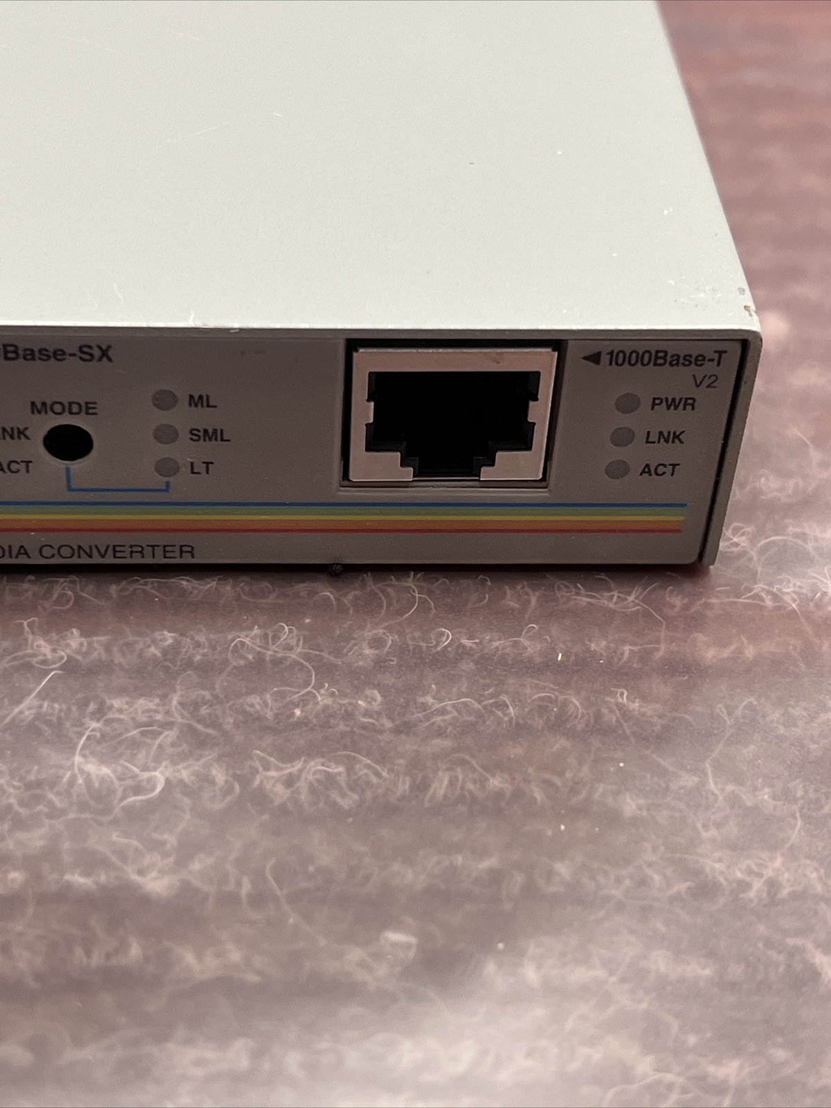 Used Allied TELESIS at-mc1004, Media Converter