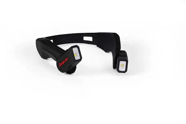 SNAP ON ECHDF042 B HIGH-TECH HEADLAMP LIGHT BLACK 450 LUMENS Rechargeable NEW