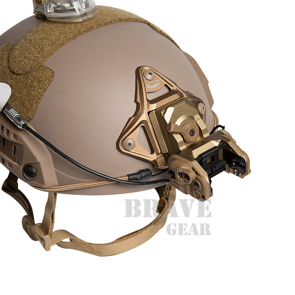 GSGM DPAM Mount w/Helmet Shroud for ANVIS Night Vision Dark Earth