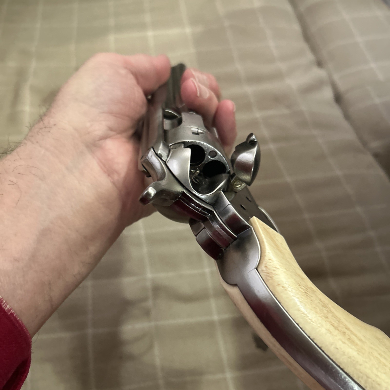 vintage COLT SINGLE ACTION ARMY .45 REVOLVER REALISTIC MOVIE PROP gun replica