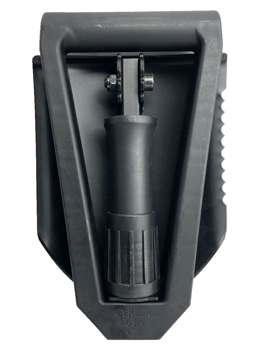 US Military USMC GERBER 2000 Entrenching E TOOL Trifold Shovel w OCP COVER NEW