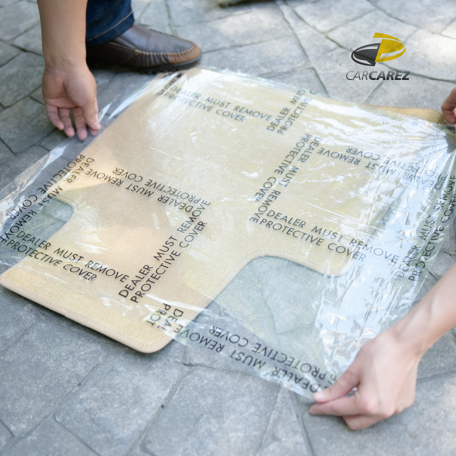 Carcarez Auto Car Carpet Floor Mat Self Adhesive Protective Film 24"x200' 4 MIL