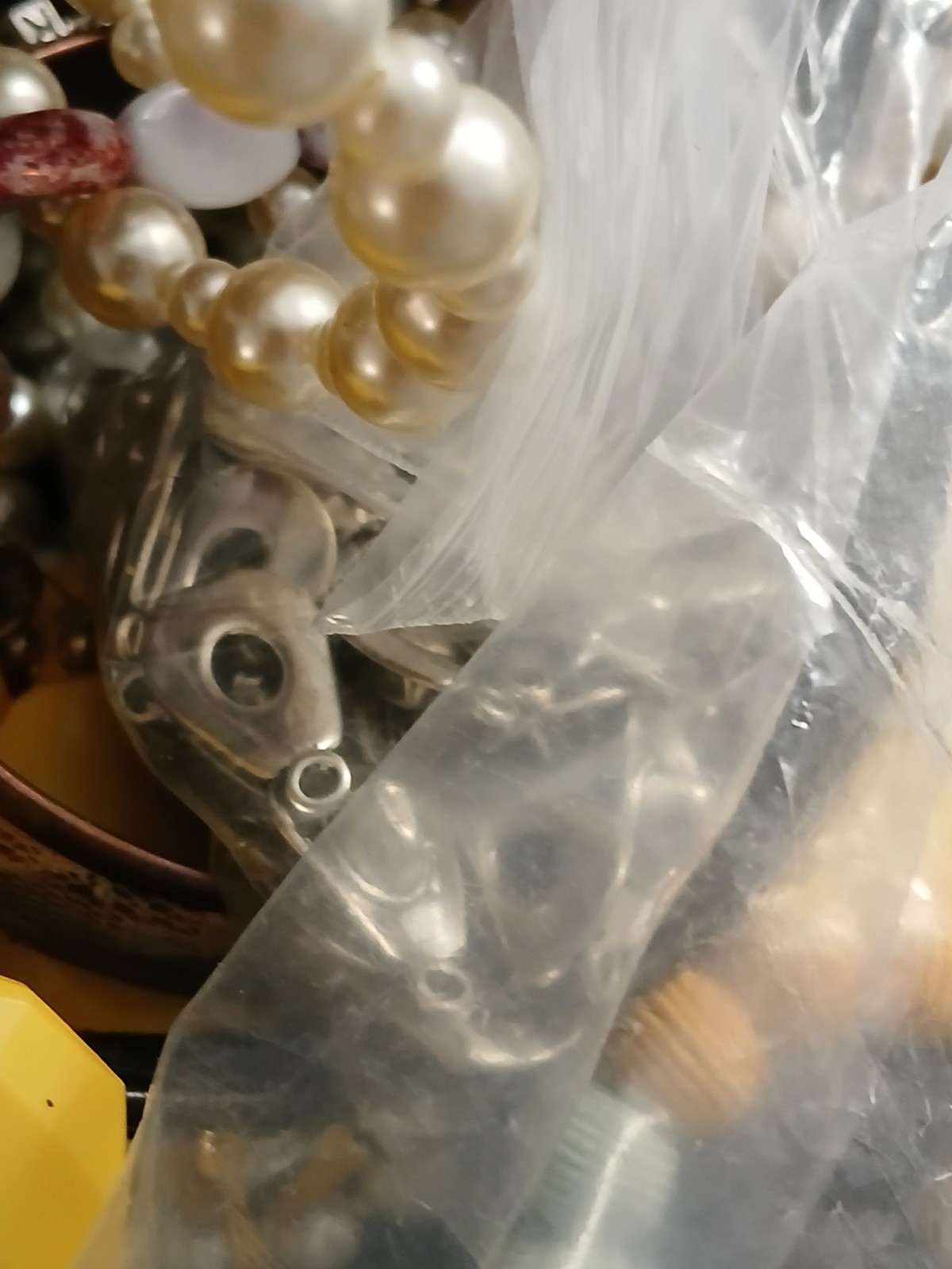 Almost 8 Lbs. Jewelry Grabbag Some Wearable Some Tangled All Great For Crafting