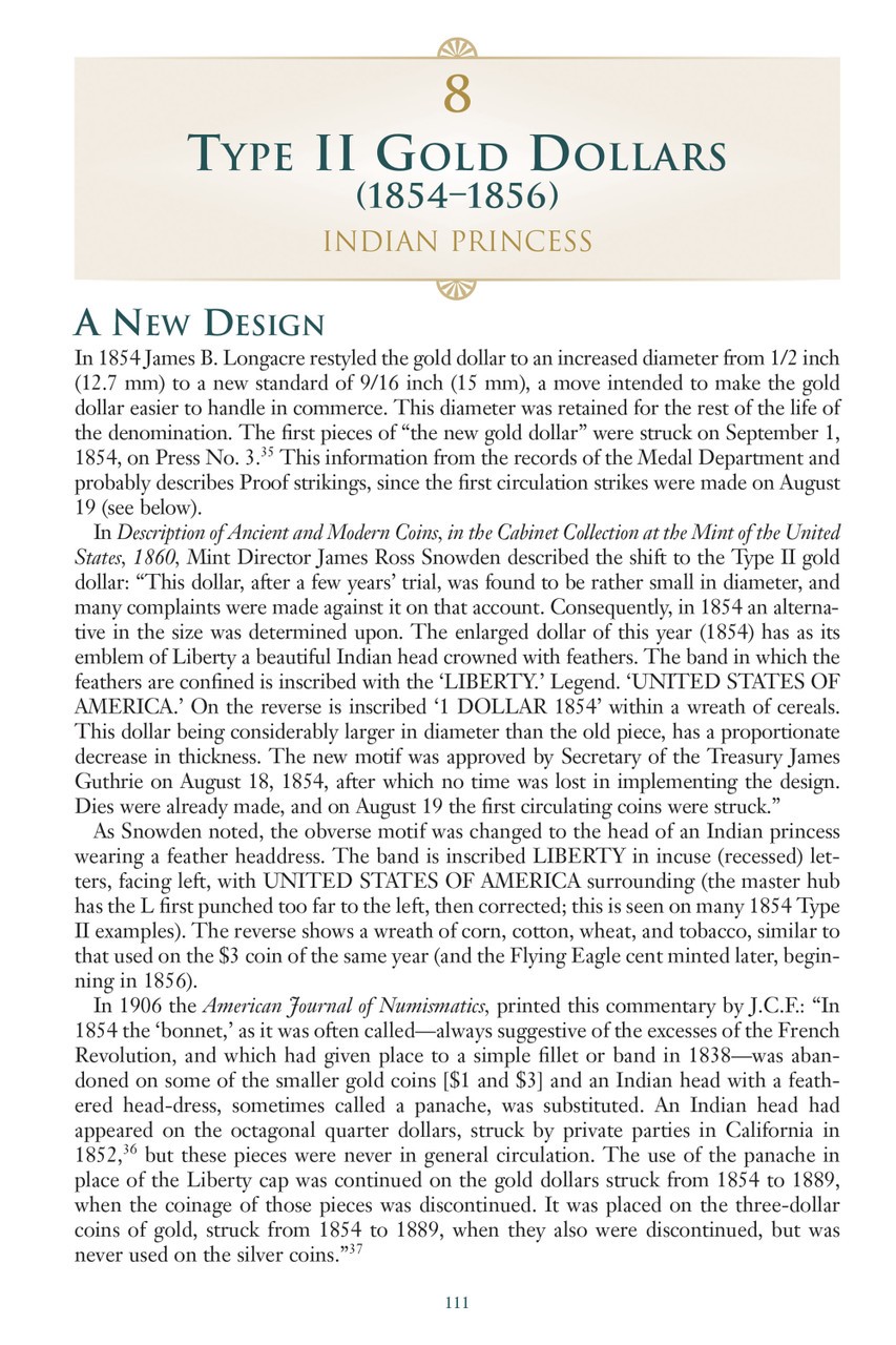 Official Red Book - Guide Book of Gold Dollars - 2d ed - Bowers - Softcover