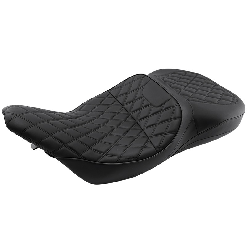 Driver Passenger Seat For Harley Touring Street Glide Road King 1997-2007