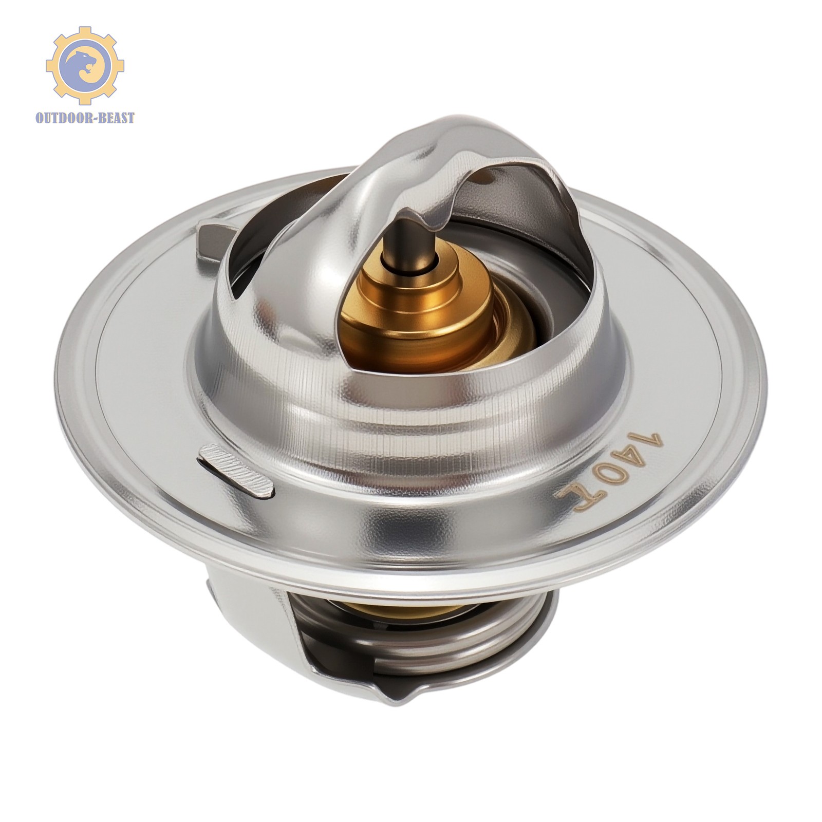 For 140 MerCruiser Thermostat Kit w/ Housing Sleeve gaskets 4.3 5.0 5.7 7.4 8.2