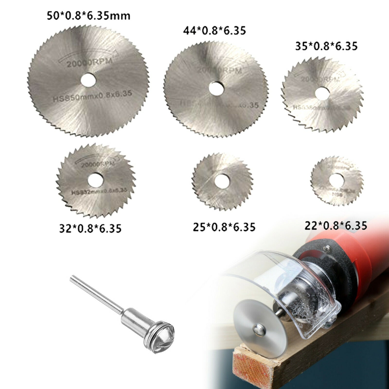 50x Diamond Cutting Wheel For Dremel Rotary Tool Die Grinder Metal Cut Off Disc