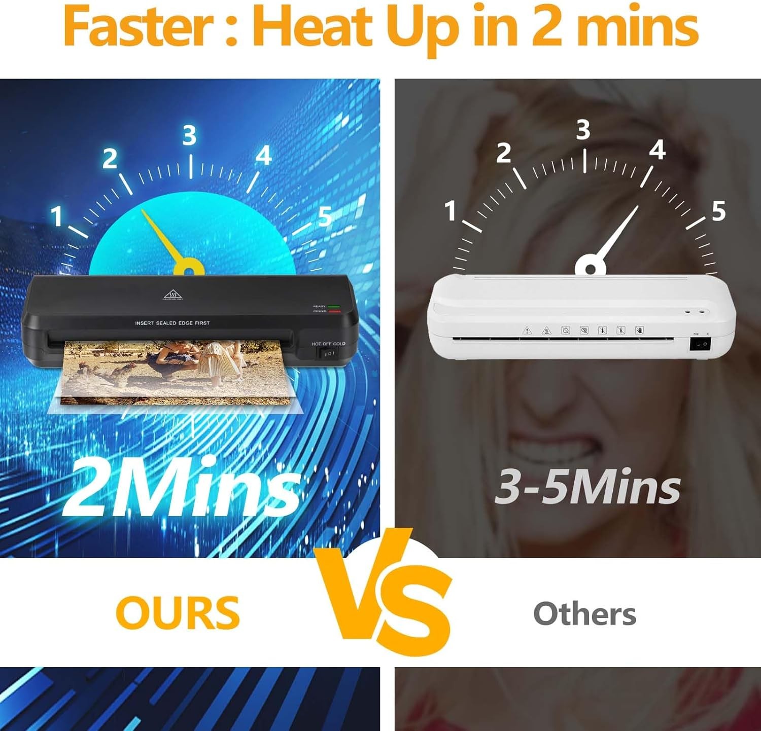 A4 Sealing Machine USB Powered Hot Laminator for Office School Business (OL261)