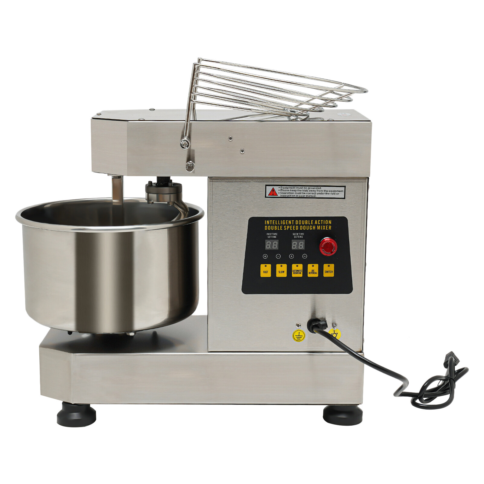 Pizza Dough Mixer Commercial Spiral Dough Mixer Machine Food Mixer Bakery 750w