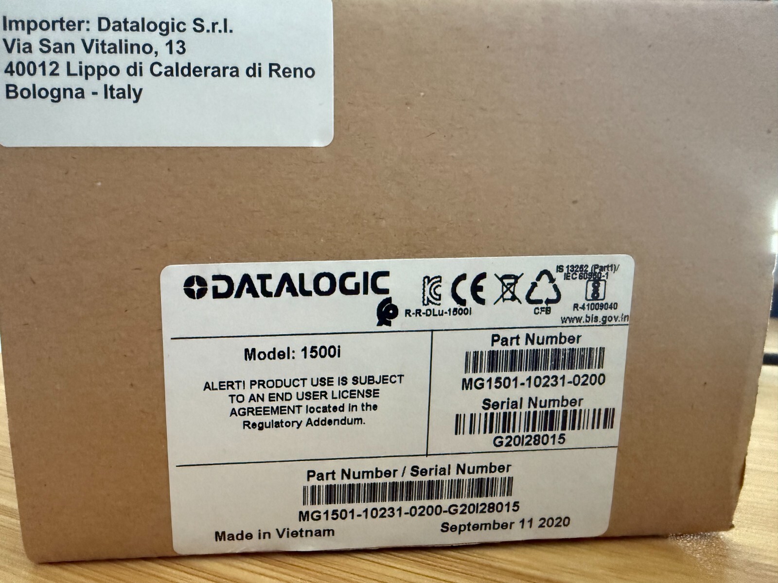 BRAND NEW Datalogic Magellan 1500i barcode scanner