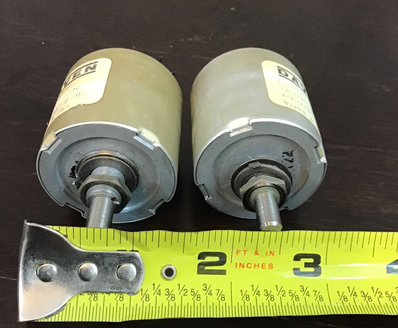 Vintage Pair - Daven LA-1020-G Audio Attenuators Ladder, 600/600, 2DB, Taper&off